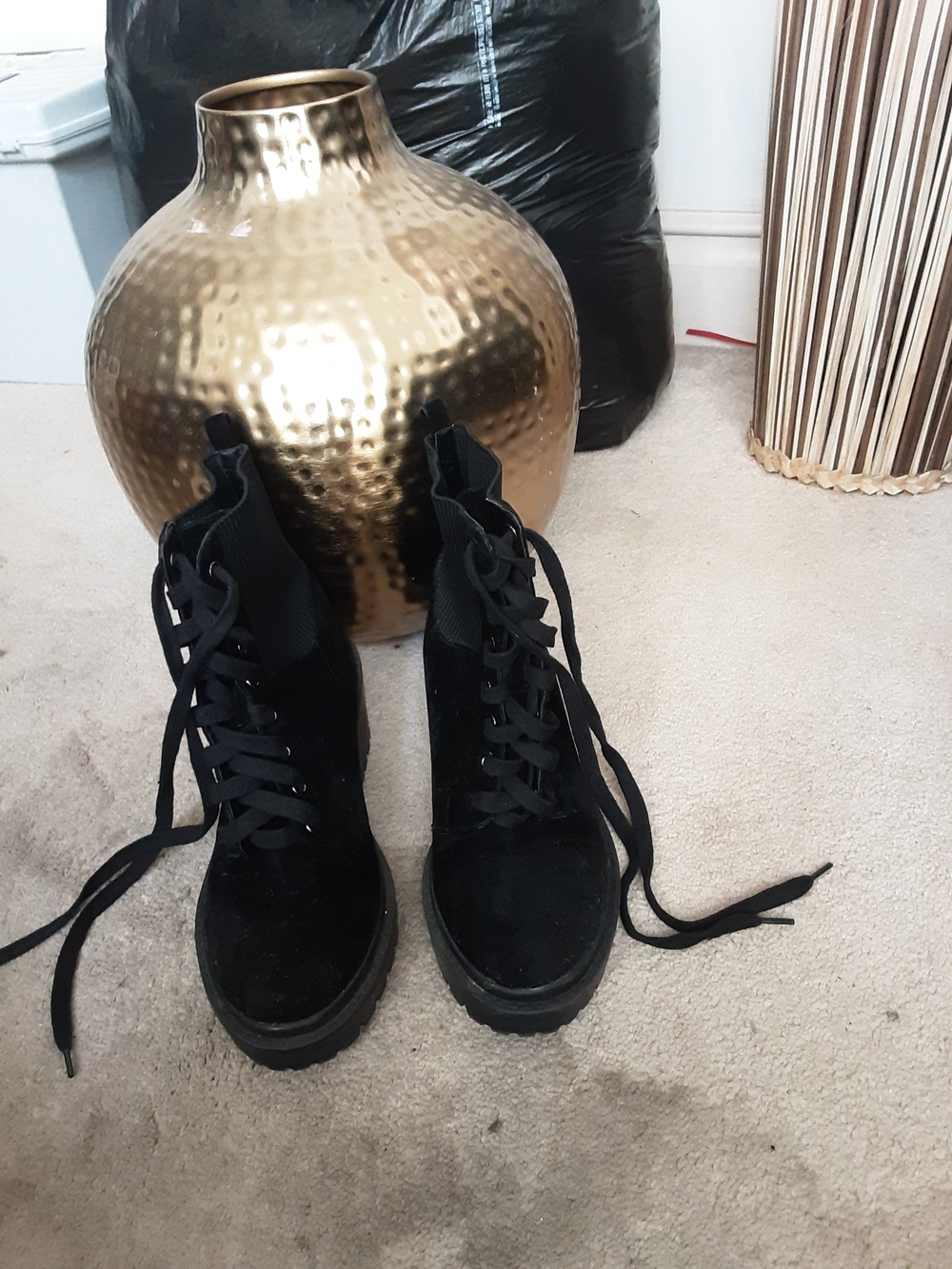 Women's Lace-Up Combat Boots